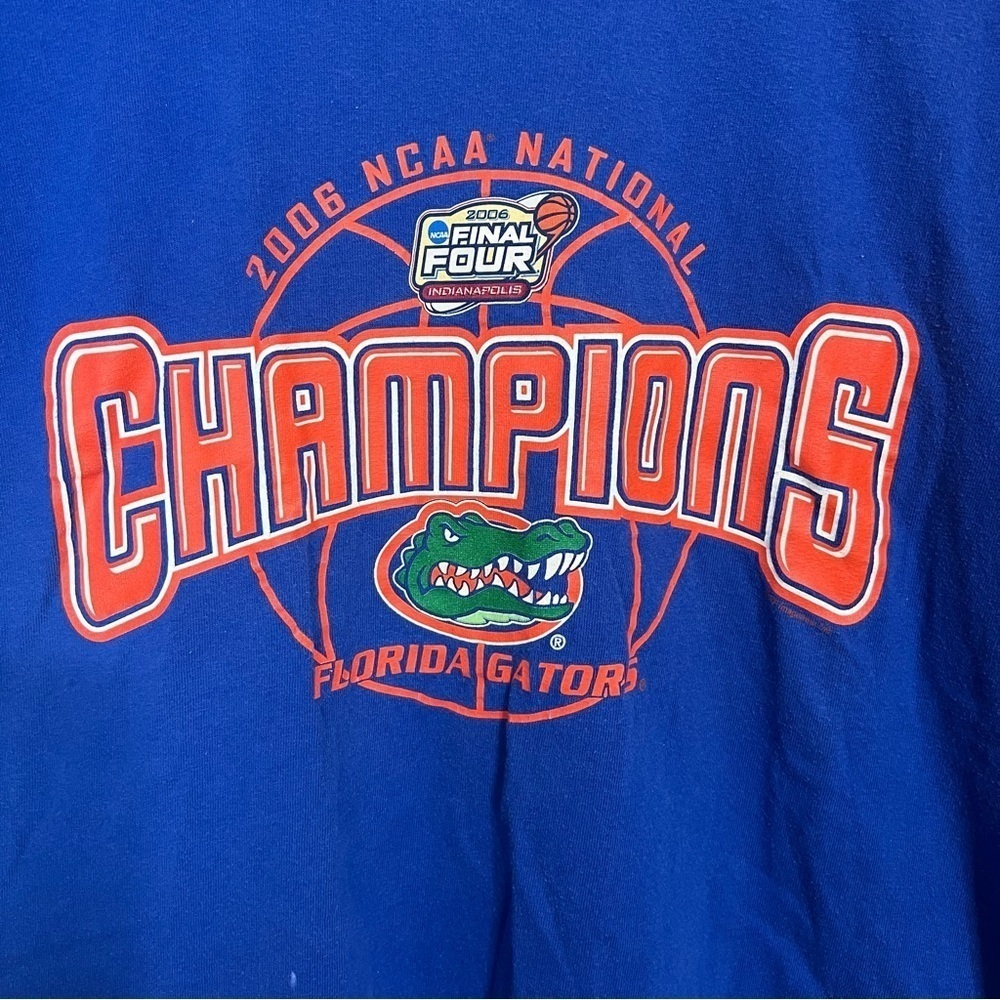 Vintage 2006 Florida Gators Final Four Indianapolis NCAA National Champs Shirt L - Picture 3 of 6